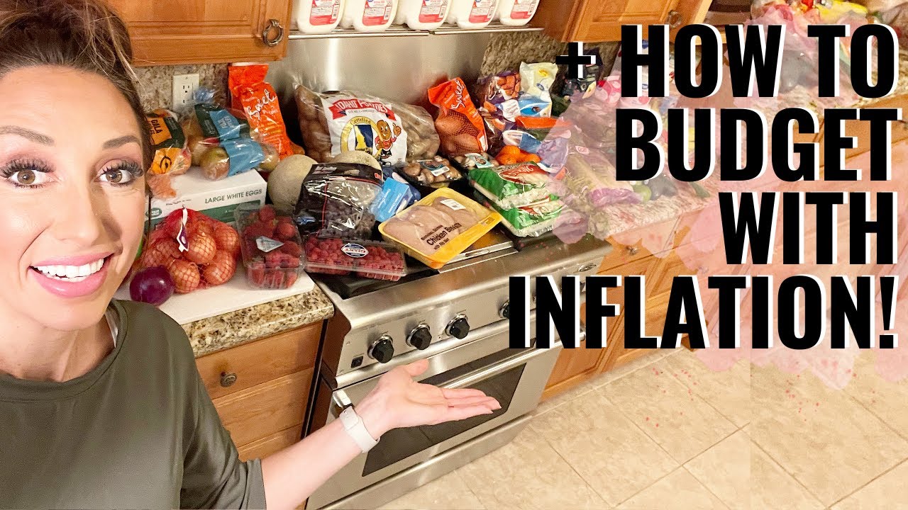 Groceries for a family of 10! PLUS how to budget with inflation ...
