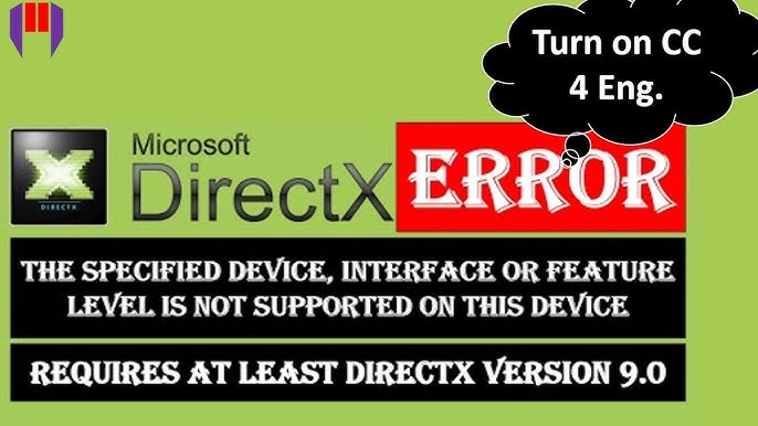 Fix All Directx Error How to Download & Install All DirectX (Official) 