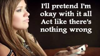 Video thumbnail of "Kelly Clarkson - Cry (lyrics)"