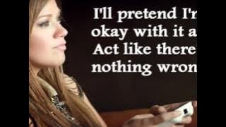 Kelly Clarkson - Cry (lyrics)