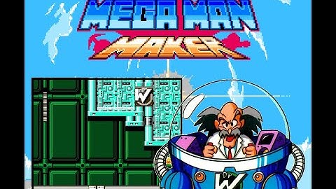Mega Man Maker - Wily Castle Stage 4 - Wily Machine 5 / Wily Capsule II (Mega Man 5)