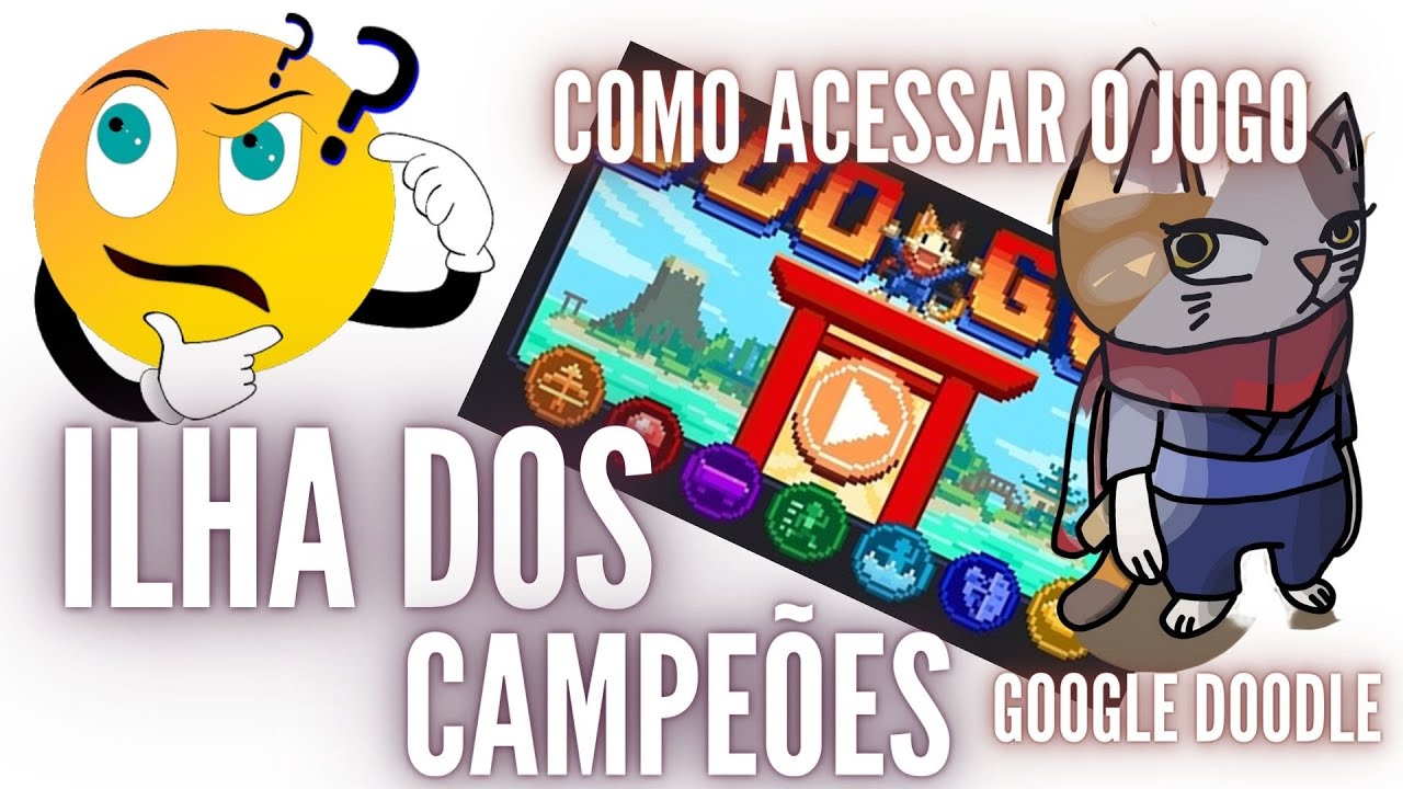 ZERANDO O JOGO DO GOOGLE: Doodle Champion Island 