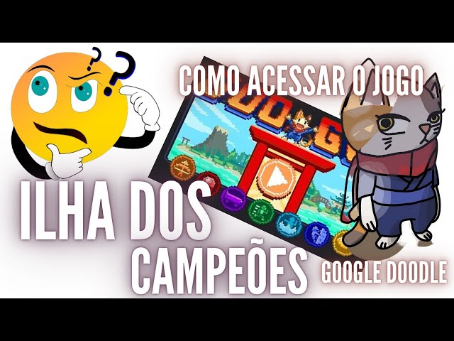 Jogo grátis do Google - Ilha dos Campeões Olimpíadas do Japão