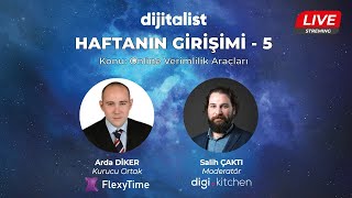 SaaS Sektöründe Girişimcilik [Haftanın Konuğu Flexy Time Kurucusu Arda Diker]