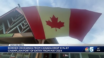Northern New York sees significant drop in Canadian border crossings in May data