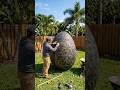 I Turned a GIANT Dragon Egg Into a Secret Underground Palace 🐉#bunker #dragon