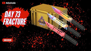 Opening a CS:GO case every day until i get a knife or gloves, Fracture Case, Day 73
