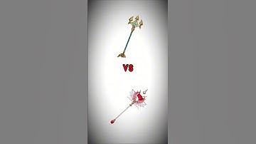 Trident vs wand🤔#skyblock #blockmango #pichtzybg