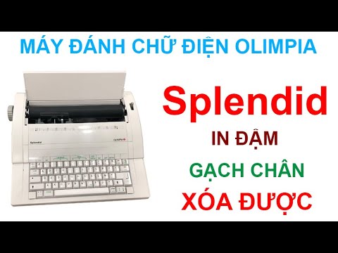 Video: Cách Cắm Kim Vào Máy đánh Chữ