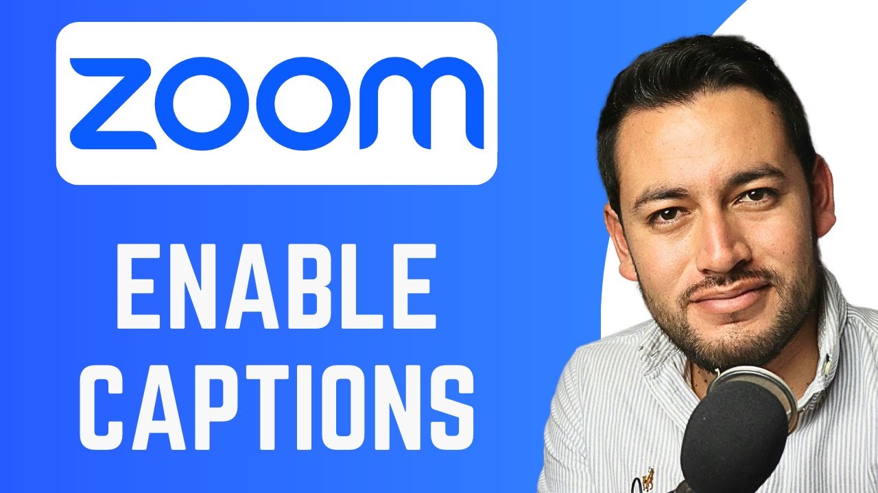 How To Enable Captions on Zoom | Enable Live Transcript | Zoom Tutorial
