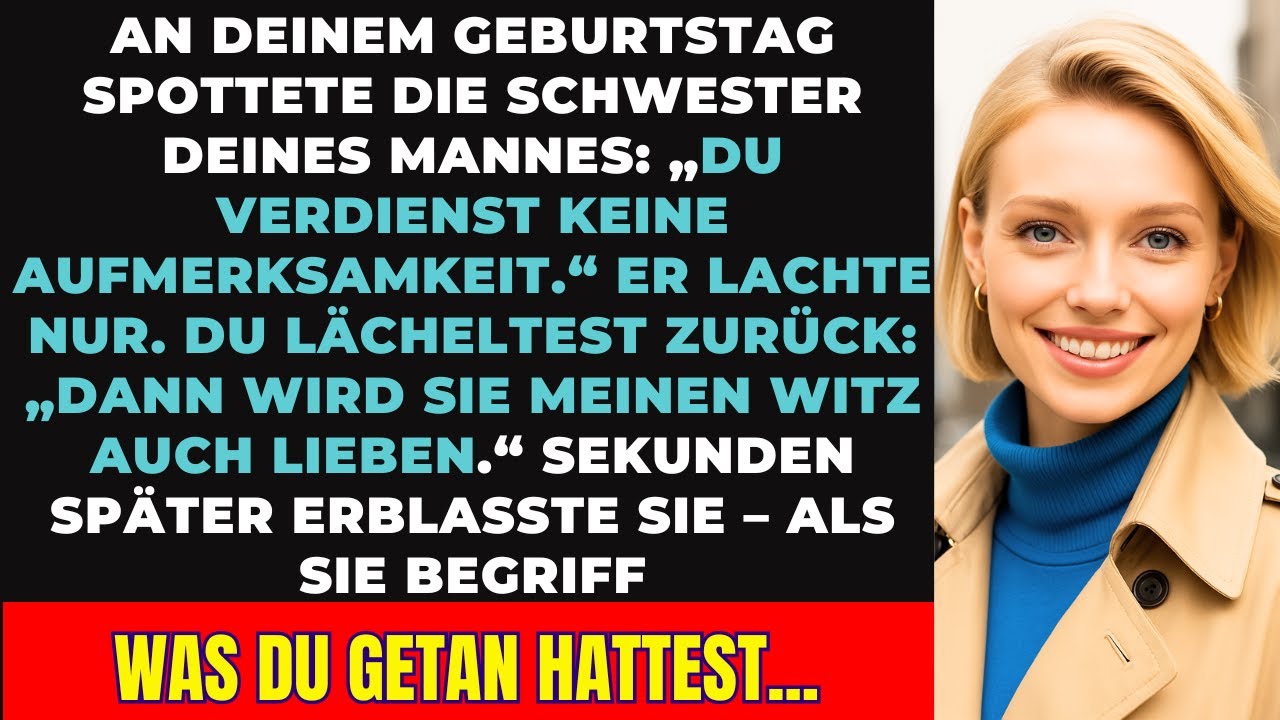 Meine Schwägerin zerstörte meinen Geburtstag – Doch meine Rache traf sie unerwartet