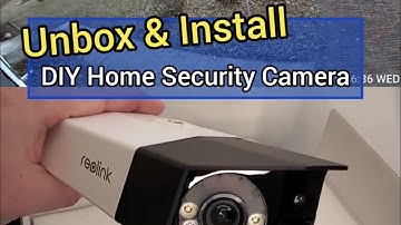 Unbox & DIY Install New Security Camera - Reolink Duo 3 PoE, NVR & Switch