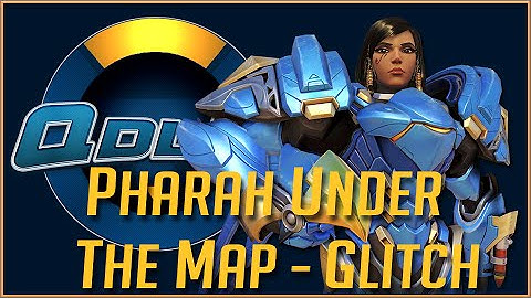 Overwatch - Pharah under the map / Glitch /