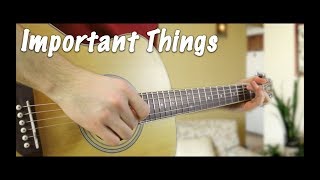Video thumbnail of "Important Things (JW Broadcasting)│Fingerstyle guitar"