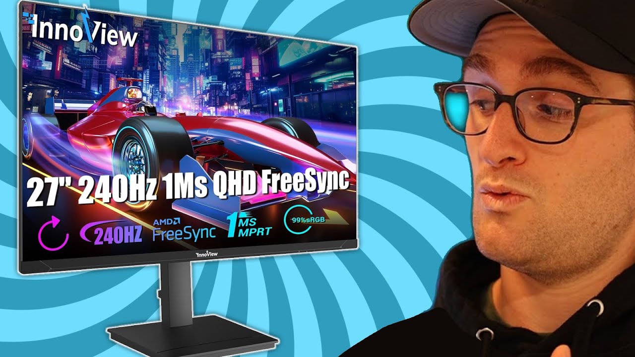 Insane Performance for an Unbelievable Price! - InnoView 240Hz QHD Gaming  Monitor 