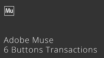 Adobe Muse 6 Buttons Transactions Widget