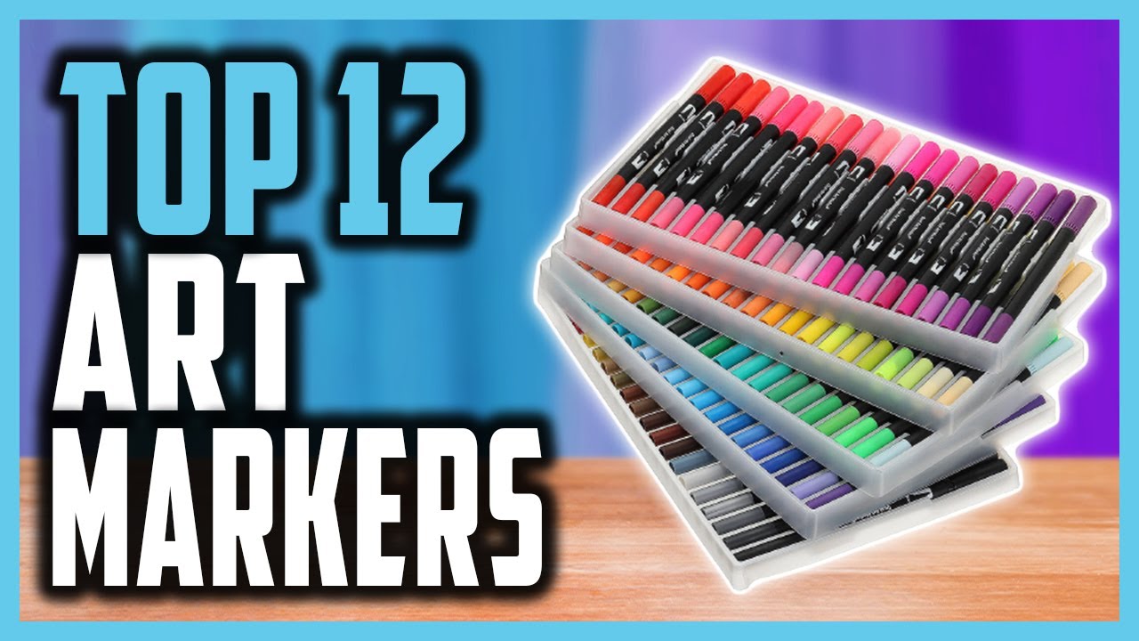 Best Art Marker Reviews In 2023  Top 12 Art Markers For Kids, Artist &  Beginners 