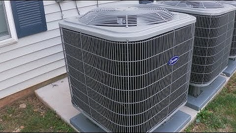 2023 Carrier Comfort 15 Heat Pump Running (Cool Mode)