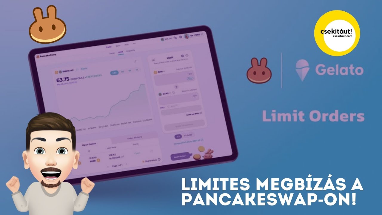 Elérhető a Limites Megbízás a PancakeSwapon! 🔥LIMIT ORDER🔥 YouTube