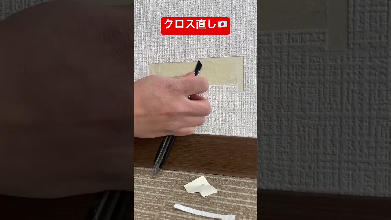 クロスの家での修理 #shortsfeed #youtube #shorts #家庭 #japan