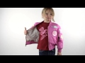 Girl's Pink MA-1 Flight Jacket