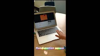 Hand-Motion Sensor To Play A Video Game