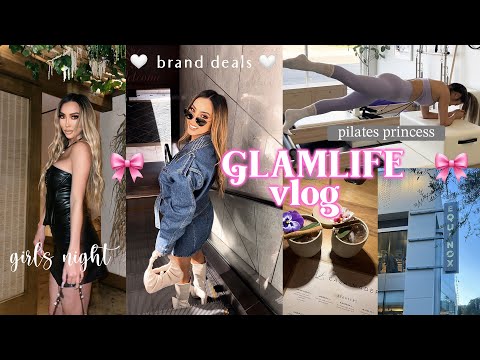 #GLAMLIFE VLOG: Pilates Princess, y2k parties, WEHO girls night