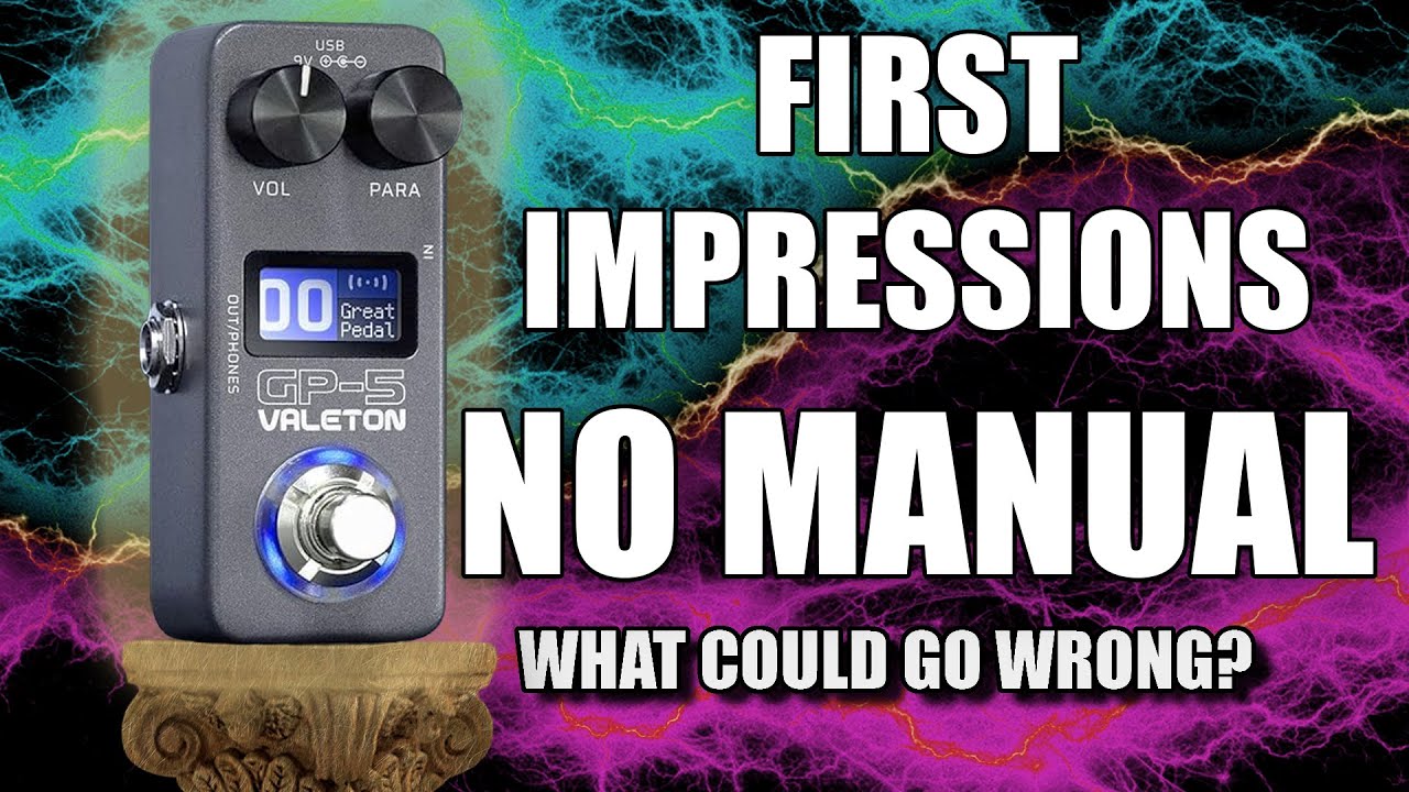 遊べます！ほぼ新VALETON GP-5 Amazon.com: Valeton GP-5 Compact Multi-Effects Processor