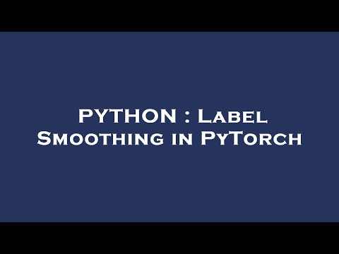 PYTHON : Label