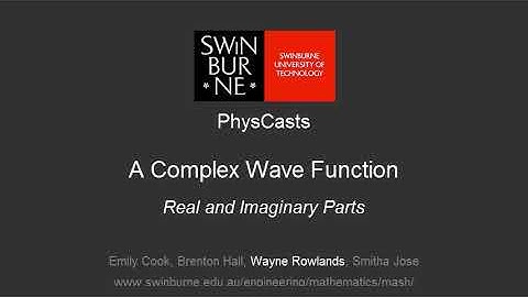 A Complex Wave Function (PhysCasts)