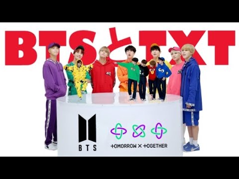 txtがbtsに会いに行く!〈Part.3〉【bts日本語字幕】【txt日本語字幕】