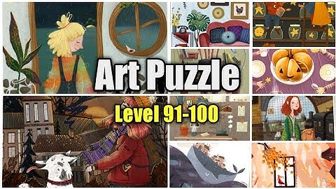 Art Puzzle Gameplay | All Levels | Level 91-100 Solutions