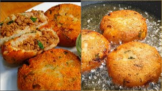 Keema Aloo Schnitzel