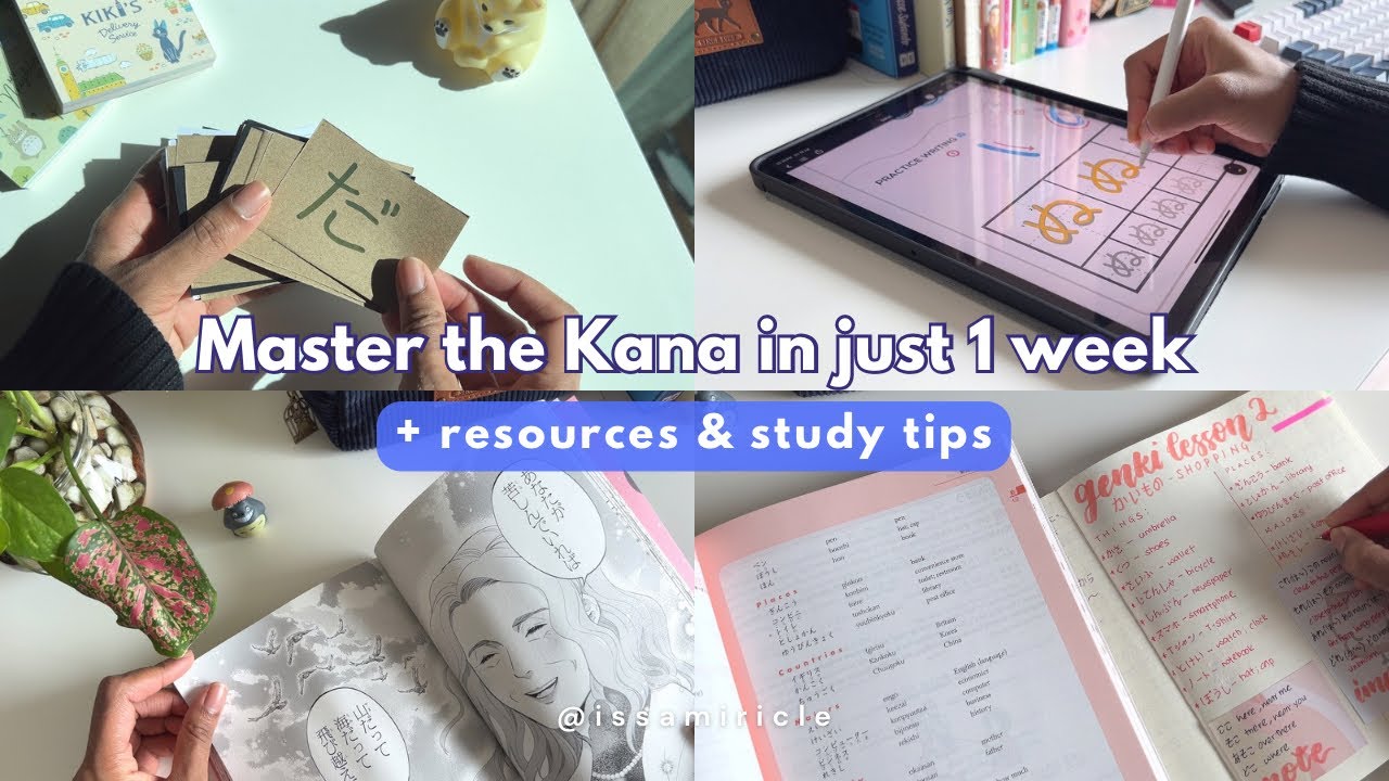 Master Hiragana and Katakana in just 1 week! 🇯🇵📚(tips + resources)