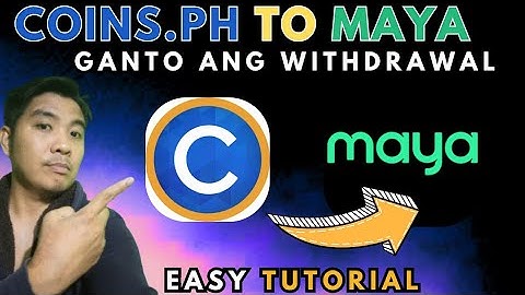 HOW TO WITHDRAW YOUR CRYPTO EARNINGS FROM COINS.PH TO MAYA 2025
