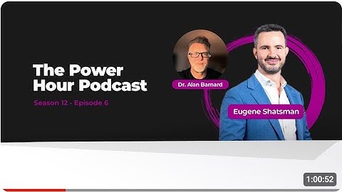 Dr Alan Barnard on Power Hour Optometry podcast - Applying Theory of Constraints to any business