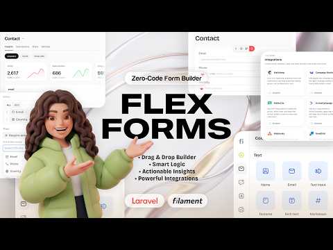 Filament Flex Forms — The Complete Form Builder for Filament: Studio, Embeds, Submissions & Insights