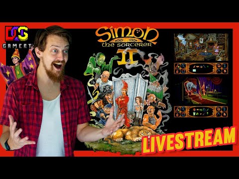 ✨ Simon the Sorcerer II - The Lion, the Wizard and the Wardrobe ??‍♂️? (1995)? Livestream!