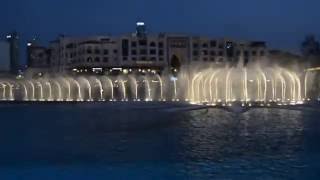 BURJ KHALIFA Fountain Show Latest 2016