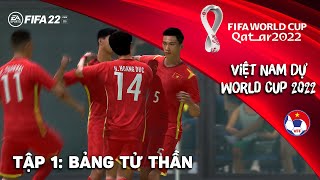 VIỆT NAM ĐÁ WORLD CUP 2022 #1: BẢNG TỬ THẦN VÀ KHE CỬA HẸP screenshot 2
