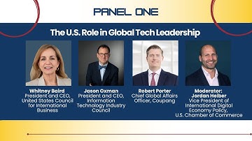 Panel 1: The U.S. Role in Global Tech Leadership