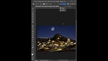 Create moon brush in Photoshop #photoshop #shorts