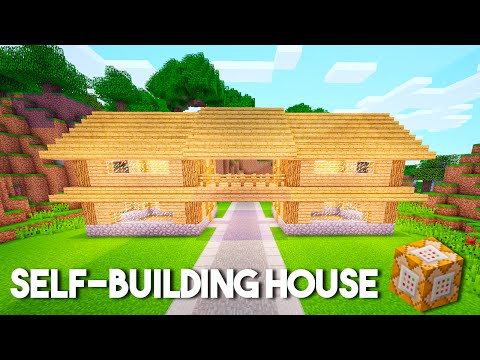 SELF-BUILDING Command Block House