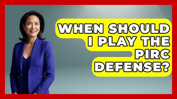 When Should I Play The Pirc Defense? - The Chess Codex