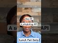 Day #4: A scheduling API