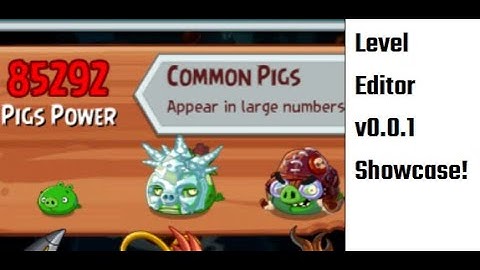 Level Editor v0.0.1! - Angry Birds Epic GG Script!