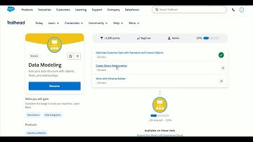 Salesforce Data Modeling Hands On Challenge  Data Modeling Create Object Relationships