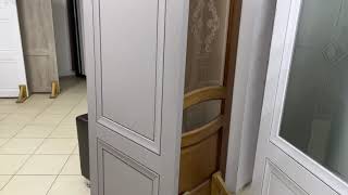 Межкомнатные двери Деканто в сером и белом цвете! Популярная модель! ГОСТ