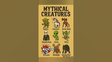 Don’t Watch Alone: Top 9 Scariest Mythical Creatures 👹✨ part1 #shorts