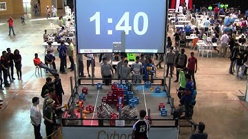 VEX Robotics - Skyrise - Quarter Final Match 4 - 1 - PRIOR Ponce Technology Challenge 2014